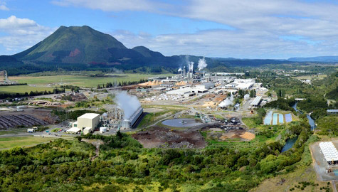 Norske Skogs fabrikk i Albury, Australia